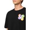 True Religion Men’s Relaxed Billards Tee(Jet Black)