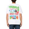 True Religion Men’s Relaxed Billards Tee(Optic White)