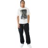True Religion Men’s Relaxed Bp Tee(Optic White)