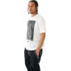 True Religion Men’s Relaxed Bp Tee(Optic White)