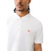 True Religion Men’s Relaxed Buddha Patch Polo(Optic White)
