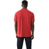 True Religion Men’s Relaxed Buddha Patch Polo(Red Dahlia)