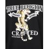 True Religion Men’s Relaxed Tiger Tee(Jet Black)