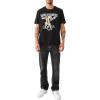 True Religion Men’s Relaxed Tiger Tee(Jet Black)