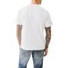 True Religion Men’s Relxed Exaggerated Icon Tee(Optic White)