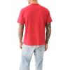 True Religion Men’s Relxed Exaggerated Icon Tee(Tr-v Red)