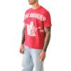 True Religion Men’s Relxed Exaggerated Icon Tee(Tr-v Red)