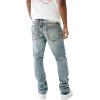 True Religion Men’s Ricky Super T Nf Rope Hs(Mykonos Medium Wash)