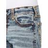 True Religion Men’s Ricky Super T Nf Rope Hs(Mykonos Medium Wash)