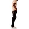 True Religion Men’s Rocco Flap Super T 32 Inseam(2sb Body Rinse Black)