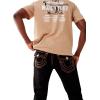 True Religion Men’s Rocco Flap Super T 32 Inseam(2sb Body Rinse Black)