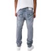 True Religion Men’s Rocco Super T Flap 1/2″ Overdye(Esplanade Gardens Grey Wash)