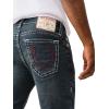 True Religion Men’s Rocco Super T No Flap 1/2″(Olcott Dark Wash)