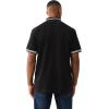 True Religion Men’s Ss Buddha Patch Polo(Jet Black)