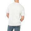 True Religion Men’s Ss Cross Stitch Arch Tee(Winter White)