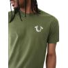 True Religion Men’s Ss High Density Flag Tee(Kalamata)
