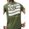 True Religion Men’s Ss High Density Flag Tee(Kalamata)