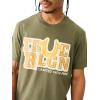 True Religion Men’s Ss High Density Tee(Kalamata)