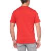True Religion Men’s Ss Pile Arch Logo Tee(Washed Red)