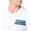 True Religion Men’s Ss Station Tee(Optic White)