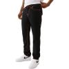 True Religion Men’s Stacked Rocco Super T Flap Jeans – Slim Stacked Fit & Flap Pockets(Black Rinse)