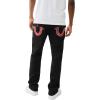 True Religion Men’s Super T Ricky Flap(Black Rinse)