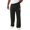 True Religion Men’s Tiger Baggy Vintage Sweatpants(Jet Black)