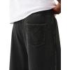 True Religion Men’s Tiger Baggy Vintage Sweatpants(Jet Black)