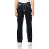 True Religion Men’s Billy Marled Lurex Logo Super T Flap 1/2″(Rinse)