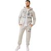 True Religion Men’s Crackle Classic Jogger(Heather Grey)