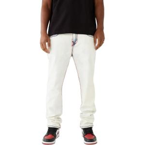 True Religion Men’s Rocco Flap Super T 32 Inseam(Captain Court Light Wash)