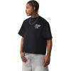 True Religion Men’s Heavyweight Mesh Logo Tee – Crew Neck, Short Sleeves, Arched Logo Patch(Jet Black)