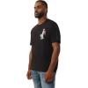 True Religion Men’s Ss Hs Pennants Tee(Jet Black)