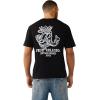 True Religion Men’s Ss Tr Crest Tee(Jet Black)