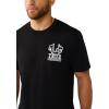 True Religion Men’s Ss Tr Crest Tee(Jet Black)