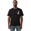 True Religion Men’s Ss Hs Pennants Tee(Jet Black)