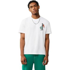 True Religion Men’s Ss Hs Pennants Tee(Optic White)