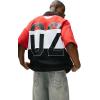 True Religion Men’s Ss Oversized Jersey Polo(Red / White / Black)