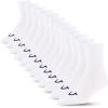 True Religion Mens Socks 12 Pack Mid Crew Socks for Men Premium Athletic, Shoe Size 8-12(White)