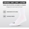 True Religion Mens Socks 12 Pack Mid Crew Socks for Men Premium Athletic, Shoe Size 8-12(White)
