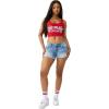 True Religion Women’s Joey Lr Short Flap(Half Moon Rd)