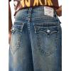 True Religion Men’s Mikey Super T Short – Relaxed Fit, Horseshoe Detailing