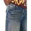 True Religion Men’s Mikey Super T Short – Relaxed Fit, Horseshoe Detailing