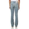 True Religion Women’s Billie Mid Rise Straight Jeans with Super T Stitching(Penelope)