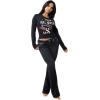 True Religion Women’s Distressed Wing High Shine Baby Tee with Lettuce Hem – Casual T-Shirt(Jet Black)