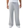 True Religion Men’s Baggy Super T Sweatpant – Signature Big T Stitching, Horseshoe Detail, Branded Patch(Heather Grey)