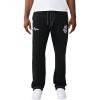 True Religion Men’s Big T Sweat Pant – Drawstring Waist, Contrast Big T Stitching