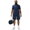 True Religion Men’s Terry Knit Short – Drawstring Waist, Slanted Pockets, Debossed Logo Design