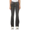 True Religion Women’s Mid Rise Becca Boot Big T​(Charcoal)