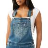 True Religion Women’s Denim Overall Dress – Stretch Denim, Fitted Silhouette